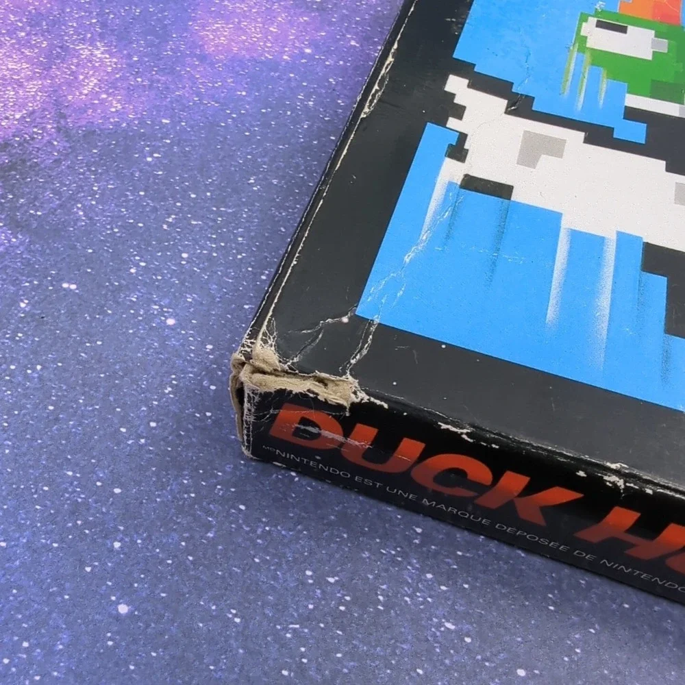 Duck Hunt (Nintendo NES 1985) MATTEL Hangtab Variant 5-Screw CIB COMPLETE Tested